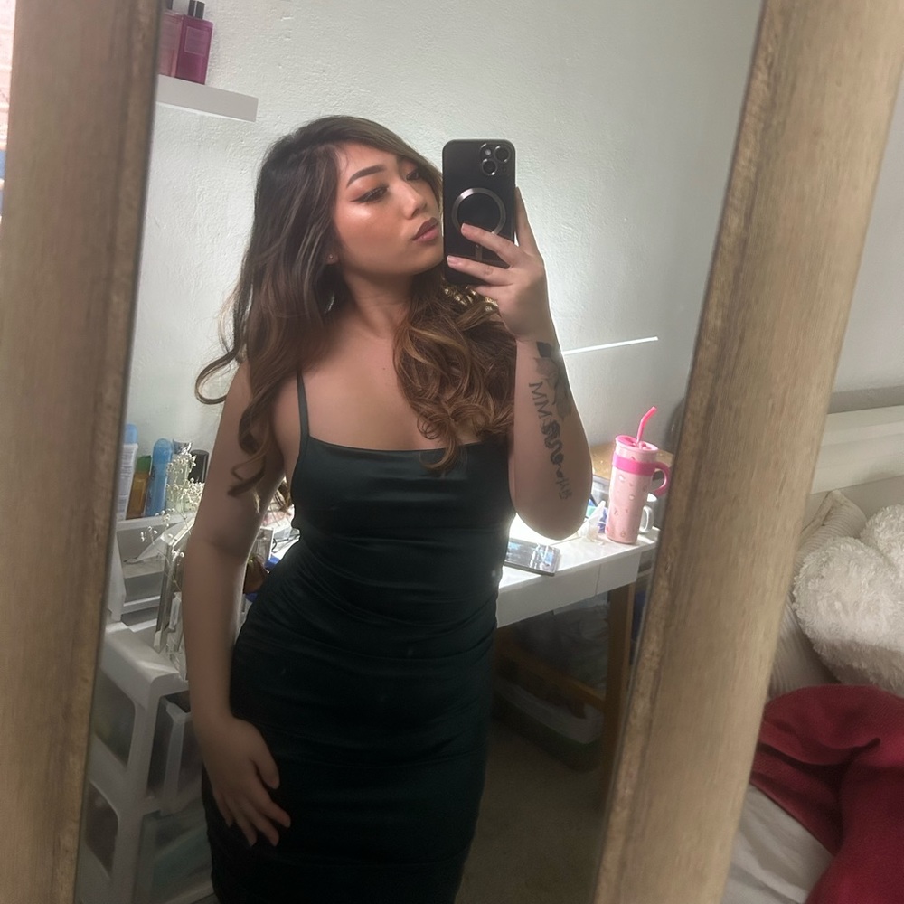 Emerald dress